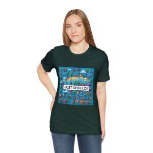 Just Chillin / Men's Miami Pixel T-shirt - Imagen 89