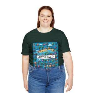 Just Chillin / Men's Miami Pixel T-shirt - Imagen 91