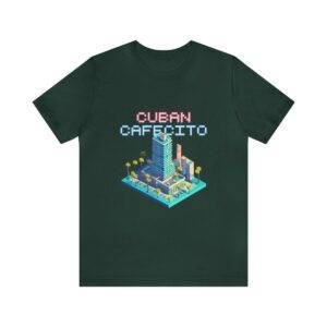 Cuban Cafecito / Men's Miami Pixel T-shirt - Imagen 86