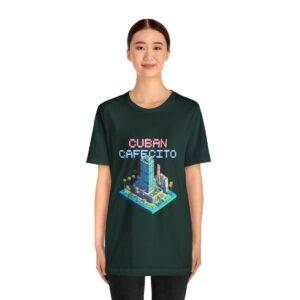 Cuban Cafecito / Men's Miami Pixel T-shirt - Imagen 88