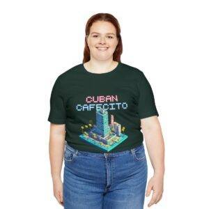 Cuban Cafecito / Men's Miami Pixel T-shirt - Imagen 91