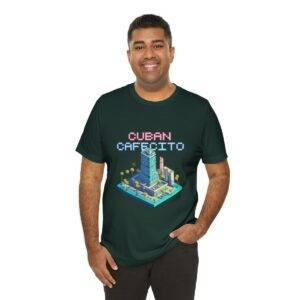 Cuban Cafecito / Men's Miami Pixel T-shirt - Imagen 92