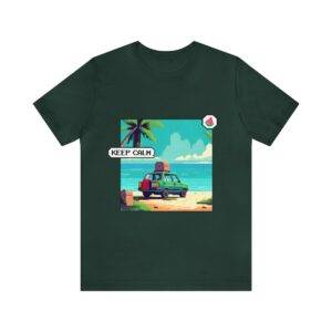 Keep Calm / Men's Miami Pixel T-shirt - Image 86