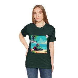 Keep Calm / Men's Miami Pixel T-shirt - Image 89