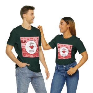 My Heart is on Ocean Drive / Men's Miami Pixel T-shirt - Imagen 106