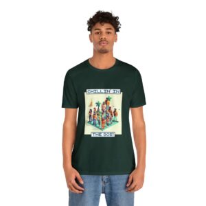 Chillin' In The 305 / Men's Miami Pixel T-shirt - Imagen 85