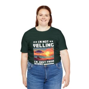 I'm not yelling / Men's Miami Pixel T-shirt - Image 91