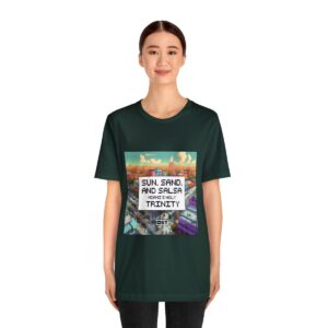 Sun, Sand and Salsa / Men's Miami Pixel T-shirt - Image 88