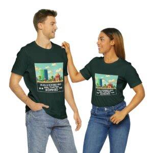 Sun-kissed and Saltwater / Men's Miami Pixel T-shirt - Image 94