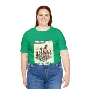 Chillin' In The 305 / Men's Miami Pixel T-shirt - Imagen 7