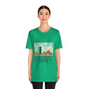 Sun-kissed and Saltwater / Men's Miami Pixel T-shirt - Image 4