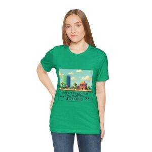 Sun-kissed and Saltwater / Men's Miami Pixel T-shirt - Image 5
