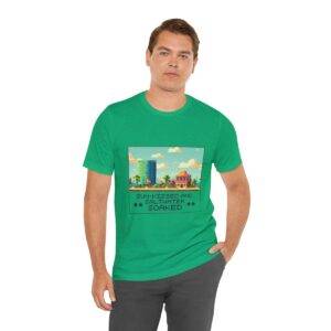 Sun-kissed and Saltwater / Men's Miami Pixel T-shirt - Image 6