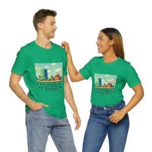 Sun-kissed and Saltwater / Men's Miami Pixel T-shirt - Image 10
