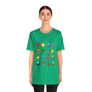 Tropical Fruits / Men's Miami Pixel T-shirt - Imagen 4