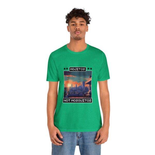 Mojitos, no mosquitos / Camiseta Miami Pixel para hombre