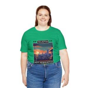 Mojitos, not mosquitos / Men's Miami Pixel T-shirt - Imagen 7