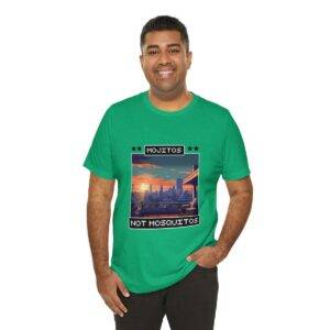 Mojitos, not mosquitos / Men's Miami Pixel T-shirt - Imagen 8