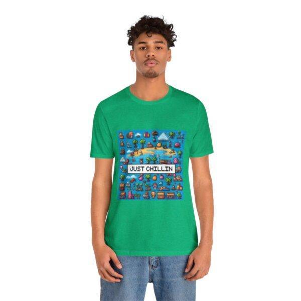 Just Chillin / Camiseta de hombre Miami Pixel