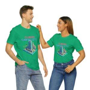 Cuban Cafecito / Men's Miami Pixel T-shirt - Imagen 10