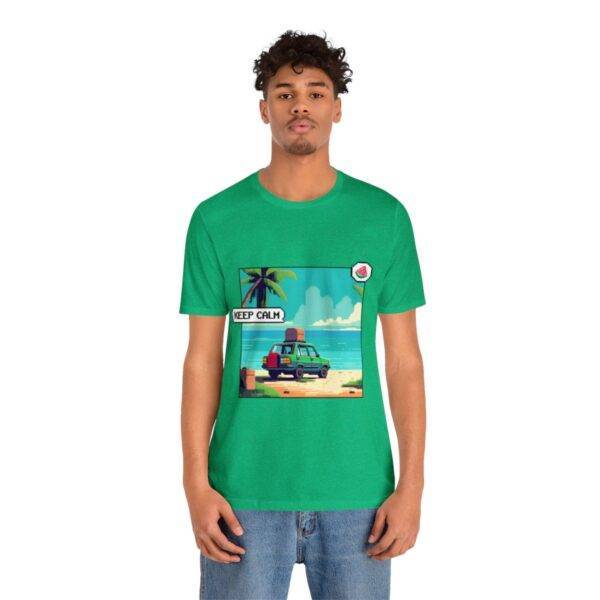 Keep Calm / Men's Miami Pixel T-shirt