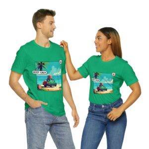 Keep Calm / Men's Miami Pixel T-shirt - Image 10