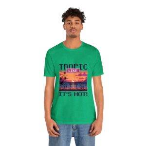 Tropic like it's hot / Men's Miami Pixel T-shirt