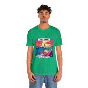 Chasing Sunsets / Men's Miami Pixel T-shirt