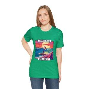 Chasing Sunsets / Men's Miami Pixel T-shirt - Imagen 5