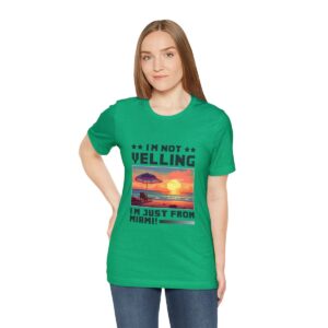 I'm not yelling / Men's Miami Pixel T-shirt - Image 5