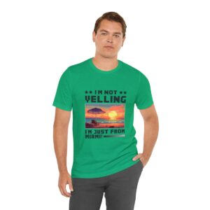 I'm not yelling / Men's Miami Pixel T-shirt - Image 6