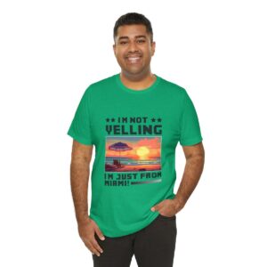I'm not yelling / Men's Miami Pixel T-shirt - Image 8