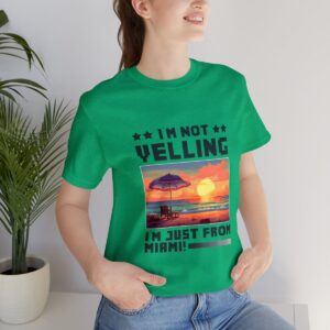 I'm not yelling / Men's Miami Pixel T-shirt - Image 9