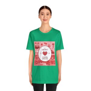 My Heart is on Ocean Drive / Men's Miami Pixel T-shirt - Imagen 88