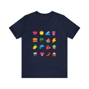 Tropical Fruits / Men's Miami Pixel T-shirt - Imagen 134