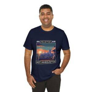 Mojitos, not mosquitos / Men's Miami Pixel T-shirt - Imagen 140