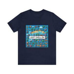 Just Chillin / Men's Miami Pixel T-shirt - Imagen 134