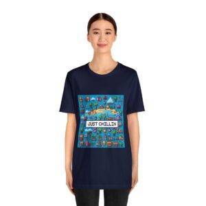 Just Chillin / Men's Miami Pixel T-shirt - Imagen 136