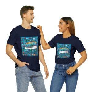 Just Chillin / Men's Miami Pixel T-shirt - Imagen 142