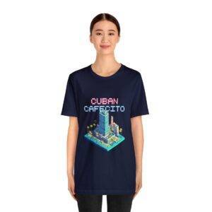 Cuban Cafecito / Men's Miami Pixel T-shirt - Imagen 136
