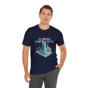 Cuban Cafecito / Men's Miami Pixel T-shirt - Imagen 138