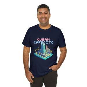 Cuban Cafecito / Men's Miami Pixel T-shirt - Imagen 140