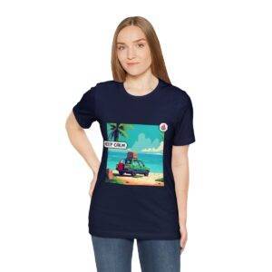 Keep Calm / Men's Miami Pixel T-shirt - Image 137