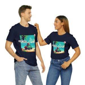 Keep Calm / Men's Miami Pixel T-shirt - Image 142