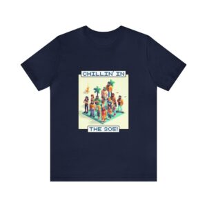 Chillin' In The 305 / Men's Miami Pixel T-shirt - Imagen 134