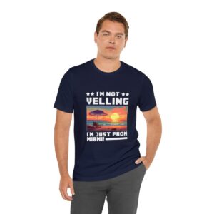 I'm not yelling / Men's Miami Pixel T-shirt - Image 138