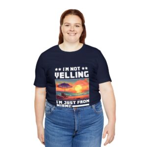 I'm not yelling / Men's Miami Pixel T-shirt - Image 139