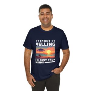 I'm not yelling / Men's Miami Pixel T-shirt - Image 140