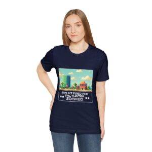 Sun-kissed and Saltwater / Men's Miami Pixel T-shirt - Image 137