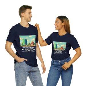 Sun-kissed and Saltwater / Men's Miami Pixel T-shirt - Image 142